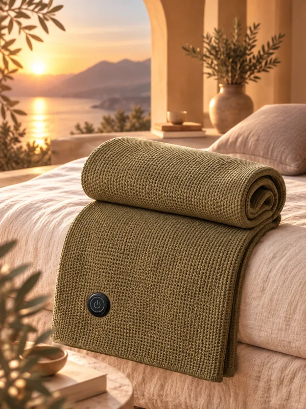 Cape chauffante keetsoon couleur olive