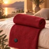 Cape chauffante keetsoon couleur rouge
